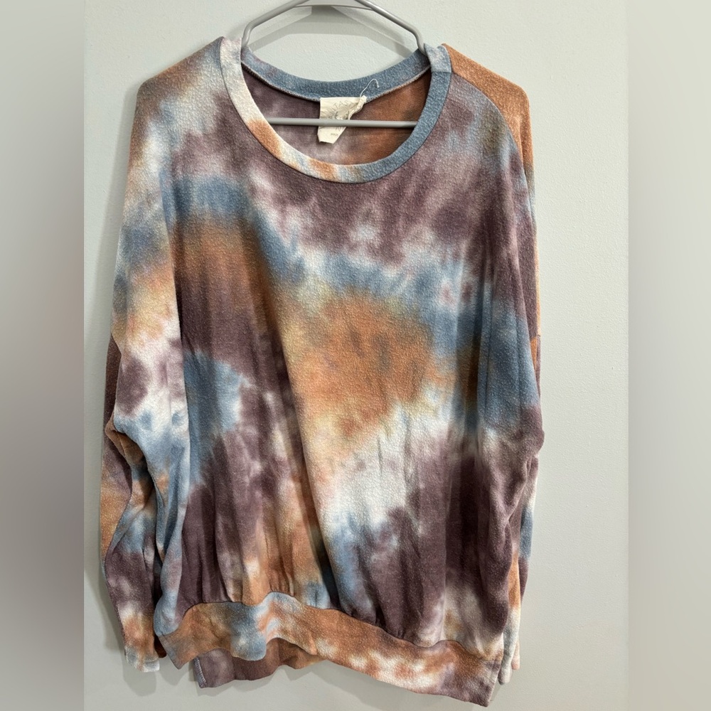 Tie dye sweat shirt